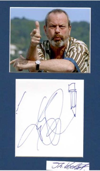 TERRY GILLIAM (1940) englischer Komiker Monty Python / American-born British film director, screenwriter, animator, actor, comedian and former member of the Monty Python comedy troupe