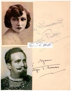 LUELLA PAIKIN (Daten unbekannt) britische Opernsängerin / british opera singer-Copy / KOSTYN THOMAS Opernsänger