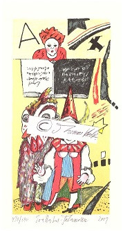 EVA NATUS-SALAMOUN (Eva Natus-Šalamounová, 1936-2014) tschechische Grafikerin und Animationsfilmerin, Regisseurin und Grafikerin beim DEFA-Studio für Trickfilme in Dresden, Professorin für Kommunikationsdesign / czech illustrator