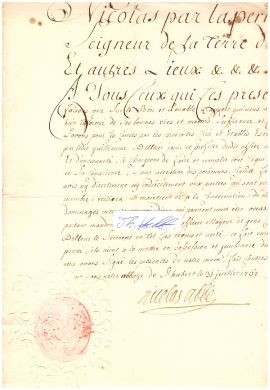 NICOLAS SPIRLET (1715-94) Abbe de Saint-Hubert 1760-94