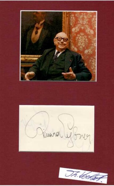 RICHARD EYBNER (1896-1986) Professor, österreichischer Kammerschauspieler