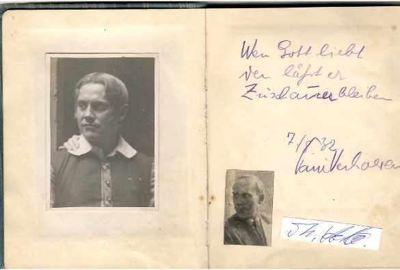 RÖMERBERGFESTSPIELE FRANKFURT a.M. 1932/1933