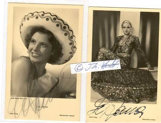 LA JANA (eigtl. Henriette Hiebel, 1905-40) legendäre deutsche Tänzerin und Filmschauspielerin