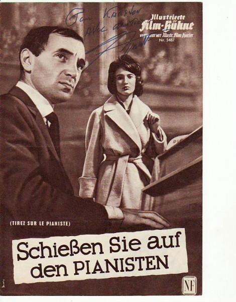 CHARLES AZNAVOUR (1924-2018) armenisch-französischer Chansonnier, Sänger, Schauspieler, Liedtexter und Komponist (schrieb mehr als 1000 Chansons)