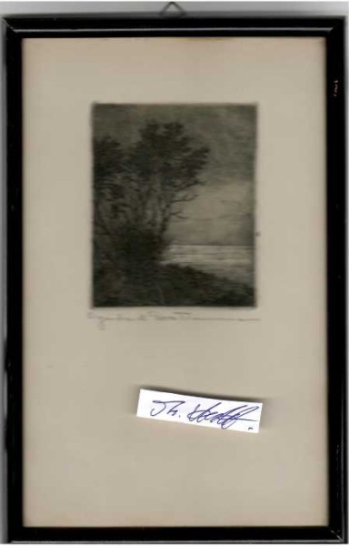 DORA TIMMERMANN (1881-1951) deutsche Malerin und Radiererin in Hamburg