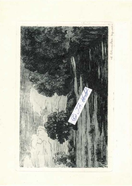 A. SCHWEDLER-ERFURT (Daten unbekannt) deutscher Maler und Radierer