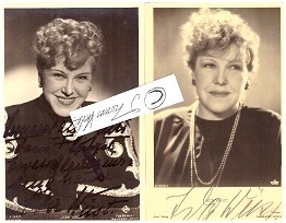 IDA WÜST (1884-1958) deutsche Schauspielerin, verheiratet mit Bruno Kastner