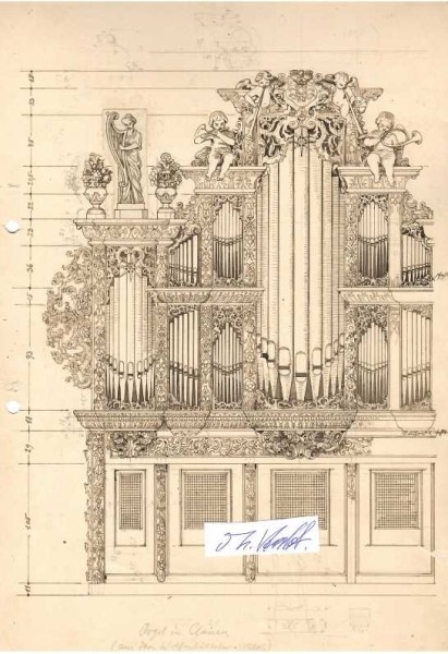 CLAUEN (Orgel, ca. 1899) - FRIEDRICH BOLTE (Daten unbekannt, aus Berlin) Stadtbauinspektor in KÖLN