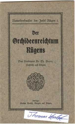 TH. BEYER Studienrat in Saßnitz auf Rügen
