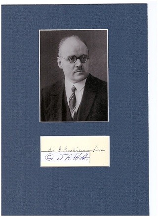 HANS VON SODEN (1881-1945) deutscher evangelischer Theologe, ordentlicher Professor für Kirchengeschichte an die Universität Breslau und Marburg, Mitglied im Pfarrernotbund und führender Kopf der Bekennenden Kirche in der Evangelischen Kirche von Kurhessen-Waldeck (Vorsitzender des Landesbruderrates)
