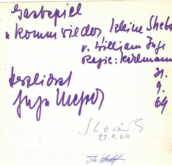 INGE MEYSEL (1910-2004) deutsche Volksschauspielerin "Mutter der Nation"