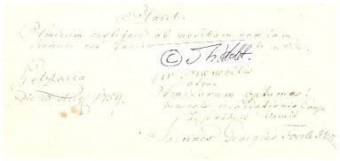 JOHANN GEORG FÖRLE (auch FERLE, Daten unbekannt)