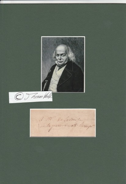 PIERRE-JEAN DE BERANGER (1780-1857) populärster, französischer Liederdichter, politische Chansons, schuf die Napoleonlegende, sein Werk ging teilweise verloren