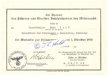 KARL-WILHELM VON SCHLIEBEN (1894-1964) deutscher Generalleutnant und Ritterkreuzträger