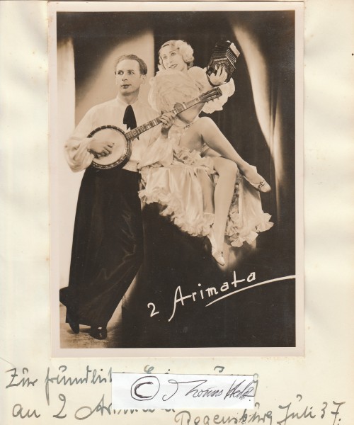 2 ARIIMATA ( Daten unbekannt) Varieteekünstler, Artistien