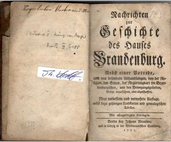 JOHANN NEAULME (Jean Neaulme, 1694-1780) kgl. Buchhändler; Herausgeber; Verleger; Buchdrucker; Drucker