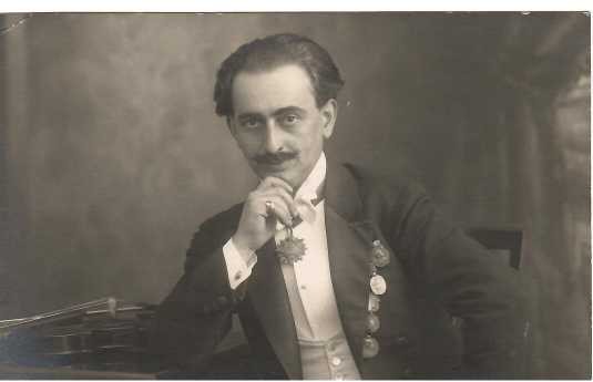 UNGARISCHER GEIGER / HUNGARIAN VIOLINIST - LAJOS RIEV (oder ähnlich)- nicht identifiziert / non identified, für Hinweise dankbar !
