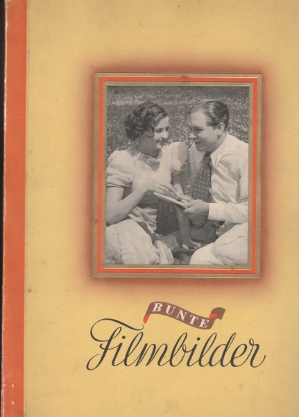 BUNTE FILMBILDER (Zigaretten-Sammelbilderalbum) - vollständig mit 250 Fotos !