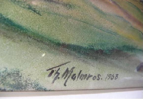 Th. Malmros (Daten unbek.) schwedischer Maler