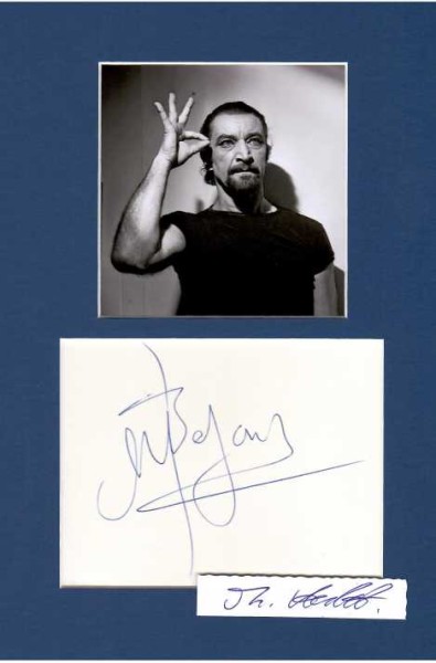 MAURICE BEJART (Maurice Berger,1927-2007) französischer Choreograph, Tänzer, Opern- und Filmregisseur
