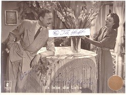 VIKTOR AFRITSCH (1906-67) österreichischer Theater- und Filmschauspieler; LIZZI WALDMÜLLER (1904-45) österreichische Schauspielerin und Sängerin