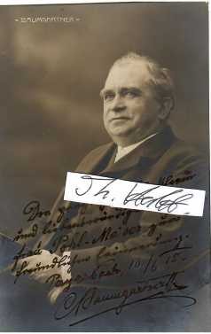 C. BAUMGARTNER (Daten unbekannt) österreichischer Musiker / austrian musican