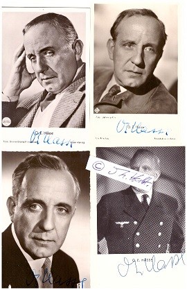 O.E. HASSE (Otto Eduard Hasse,1903-78) deutscher Schauspieler