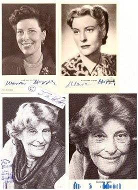 MARIANNE HOPPE (1909-2002) deutsche Schauspielerin, bisexuell, Scheinehe mit Gustaf Gründgens