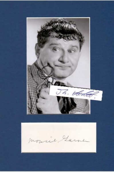 MOUSIE GARNER (1909-2004) amerikanischer Komiker und Vaudevilleslapstickschauspieler, spielte mit den Three Stooges/später Munsters u. 77 Sunset Strip