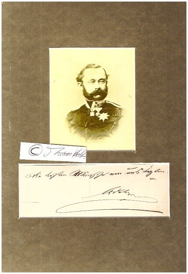 ADOLPH VON NASSAU (1817-1905) HERZOG VON NASSAU, 1890-1905 als ADOLPH I. GROßHERZOG VON LUXEMBURG