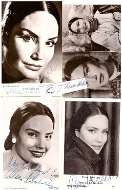 ELLEN SCHWIERS (1930-2019) deutsche Schauspielerin, 1949: Heimliches Rendezvous 1955: 08/15 – Im Krieg, 1958: Nackt wie Gott sie schuf, 1963: Der Unsichtbare, 2007: Unser Charly