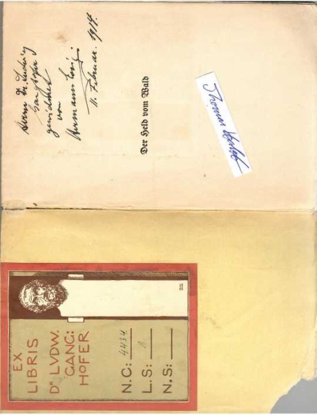 HERMANN ESSIG (1878-1918) früh verstorbener, deutscher Dramatiker, Erzähler und Lyriker, er heiratete 1905 die Witwe von Emil Rosenow, eines sozialdemokratischen Reichstagsabgeordneten und Schriftstellers. 1913 und 1914 Kleist-Preis. Probleme mit der Zensur vor allem wegen sexuell anstößiger und den Pfarrstand verhöhnender Stellen.