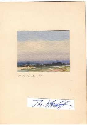 M. VORBECK (Daten unbekannt) deutscher Zeichner und Maler