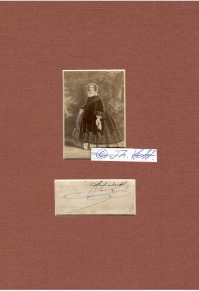 ELISABETH VON PREUßEN (geb. Elisabeth Ludovika, Prinzessin von Bayern, 1801-73) KÖNIGIN VON PREUßEN als Gemahlin Friedrich Wilhelms IV.