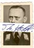 WALTHER FRANZ (Walther G. Franz, 1896-1967) deutscher Generalleutnant, Höherer Nachrichtenführer beim Luftwaffenkommando Südost, Vertreter des Höheren Nachrichtenführers beim Oberbefehlshaber der Luftwaffe