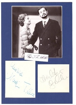 WALTER GILLER (1927-2011) & NADJA TILLER (1929-2023) Schauspieler-Ehepaar