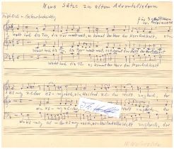 WALTRAUT WEINREICH (1909-68) deutsche Komponistin, speziell Osterchöre