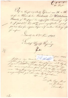 FRIEDRICH SIMON LEOPOLD PETRI (1775-1850) deutscher Beamter und Richter im Fürstentum Lippe, 1845 Geheimer Regierungsrat. Im Rahmen der Märzrevolution wurde er am 11. März 1848 an die Spitze der Regierung des Fürstentums berufen. Er blieb bis zu seinem Tode Regierungschef in Detmold. Sein jüngerer Bruder Dietrich Moritz Petri war Bürgermeister von Lemgo. Sein Sohn Moritz Leopold Petri (1802–1873) war lippischer Gesandter bei der Provisorischen Zentralgewalt, Abgeordneter im Erfurter Unionsparlament und nach dem Tod des Vaters Mitglied der lippischen Regierung.