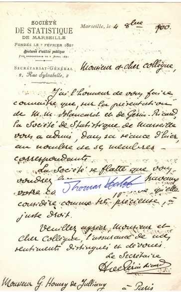 HENRY DE GERIN-RICARD (1864-1944) provenzalischer Gelehrter, Archäologe, Geschäftsführer der Compagnie des Docks und stellvertretender Kurator des Archäologischen Museums in Marseille / érudit provençal, à la fois archéologue, cadre de la compagnie des docks et conservateur adjoint du musée d'archéologie de Marseille