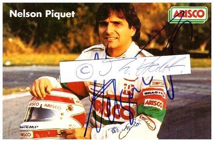 NELSON PIQUET (1952) brasilianischer Rennfahrer und Formel 1 - Pilot