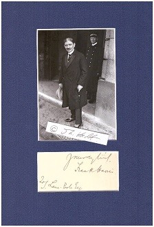 FRANK HARRIS (1856-1931) irisch-englischer Autor, Publizist, Editor und Redakteur. Passagen aus Mein Leben und Lieben und aus Vanity Fair-Berichten über seine Abenteuer als Cowboy lieferten 1958 die Vorlage für den Hollywood-Western Cowboy von Delmer Daves.