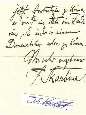 FRANZ SKARBINA (1848-1910) Maler des deutschen Impressionismus, Zeichner, Radierer und Illustrator, ordentlicher Professor an der Akademie für Bildende Künste , 1898 Mitbegründer der Berliner Secession
