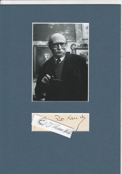 JEAN ROSTAND (1894-1977) französischer Biologe, Philosoph und Schriftsteller, Ehrenpräsident der Gesellschaft der Freidenker (Libre Pensée). Ihm zu Ehren ist die Rostand-Insel in der Antarktis benannt.