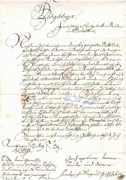 FRIEDRICH MAGNUS ZU CASTELL-REMLINGEN (1646-1717) GRAF, von 1668 bis 1717 Herrscher der Grafschaft Castell-Remlingen, Landesportion Remlingen. Er teilte sich die Herrschaft mit seinem Bruder Wolfgang Dietrich. Daneben tat er sich als Generalfeldmarschall in den Türkenkriegen und dem Spanischen Erbfolgekrieg hervor.