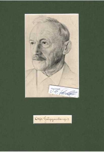 ALFRED HUGGENBERGER (1867-1960) schweizer Dichter / swizz poet