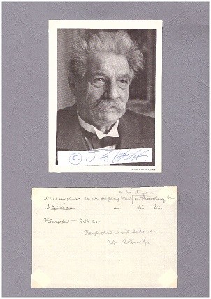 ALBERT SCHWEITZER (1875-1965) Prof.Dr. theol.med.phil., Arzt, Philosoph, Musiker, Urwalddoktor, Friedensnobelpreis