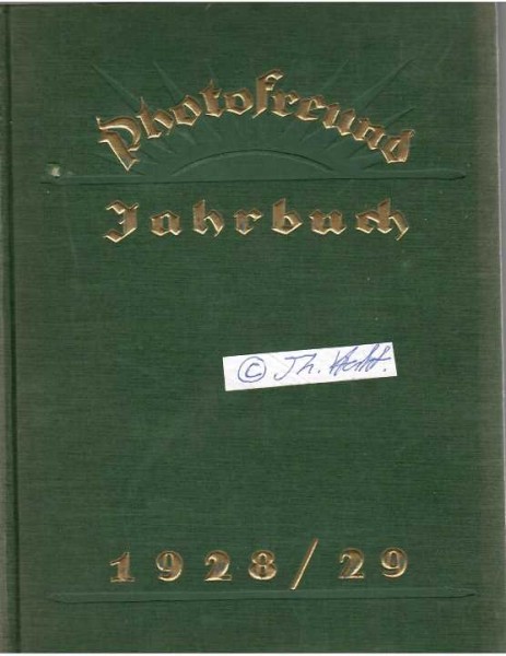 JULIUS FRIEDRICH WILLY FRERK (1886-1960) deutsch-britischer Publizist und Schriftsteller, Leitung der populären Zeitschriften Photofreund und Photowoche in Berlin