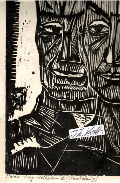 STEPHAN PREUSCHOFF (1907-94) Berliner Maler und Grafiker, von 1927 bis 1931 studierte er an der Akademie in Kassel bei Professor Niemann und an der Staatlichen Kunstschule in Berlin bei den Professoren Maillard, Großmann und Reifferscheid.