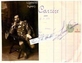 LEON CARRERE (Daten unbekannt) französischer Opernsänger, Tenor