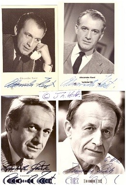 ALEXANDER KERST (1924-2010) österreichischer Schauspieler und Synchronsprecher